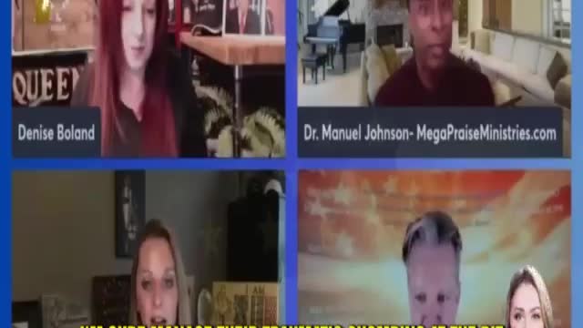 Julie Green, Amanda Grace, Manuel Johnson, Bo PolnY[45 WILL RETURN] PROPHETIC Roundtable