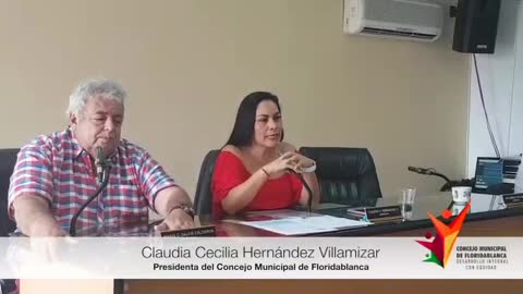 Concejo de Floridablanca - Columna de Oscar Jahir Hérnandez