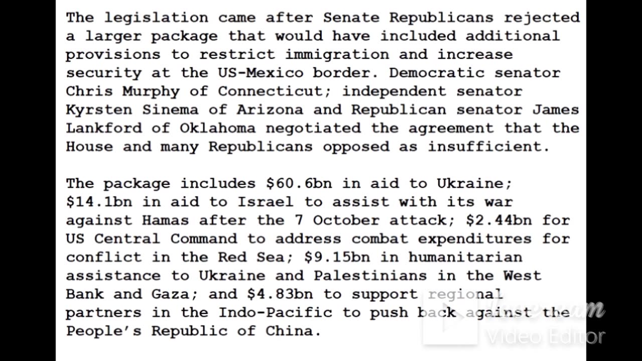 24-0213 - US Senate Approves $95bn aid for Ukraine and Israel in Pre-Dawn Vote