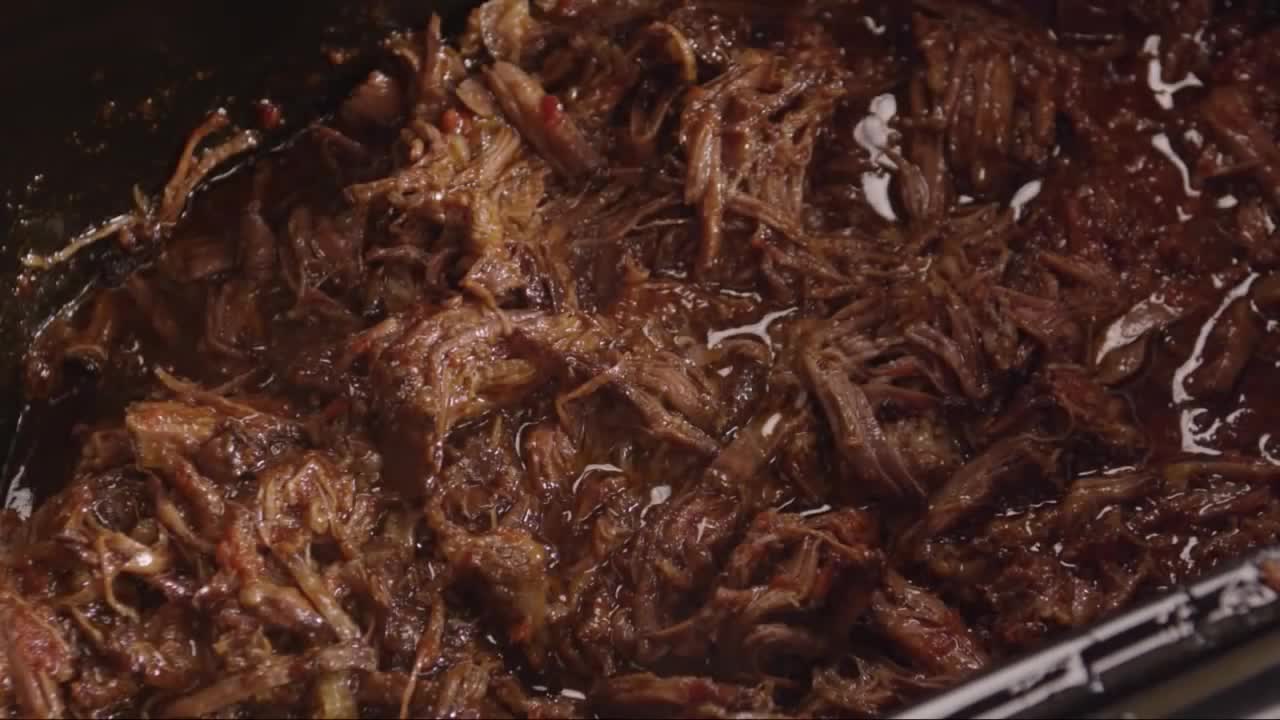 How to Make Slow Cooker Barbecued Beef | BBQ Beef Recipe | Allrecipes.com