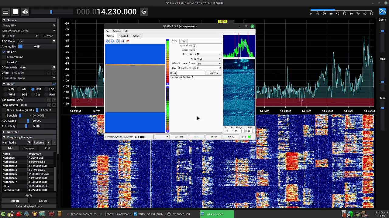 20 Meter SSTV Dec. 8th 202