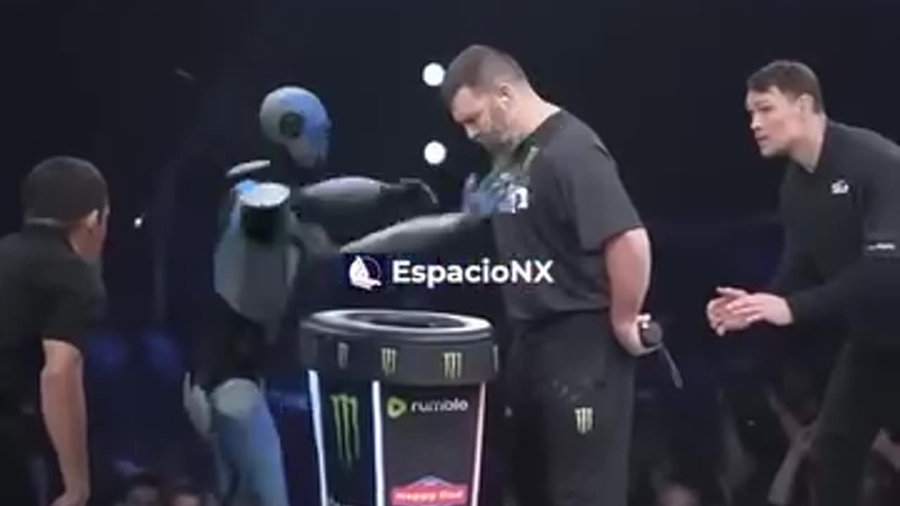 Man vs robot