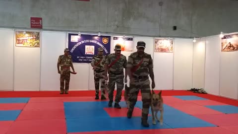 CISF Demonstration of Dog squad