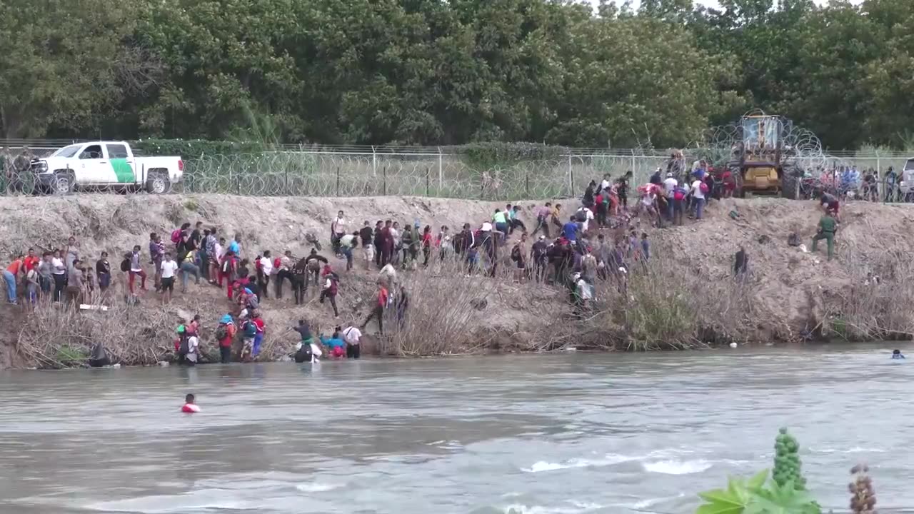OMG .... sent forklifts to open the border when Texas built a razor wall.