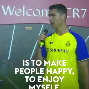 Cristiano Ronaldo talks about his ambitions with Al Nassr 🇸🇦 #ronaldo #shorts