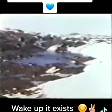 What's behind the ice wall? Surprise!