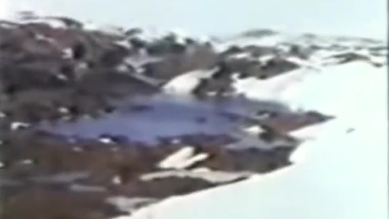 What's behind the ice wall? Surprise!