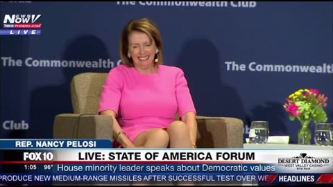 Bizarre Nancy Pelosi doing Speech if the Union