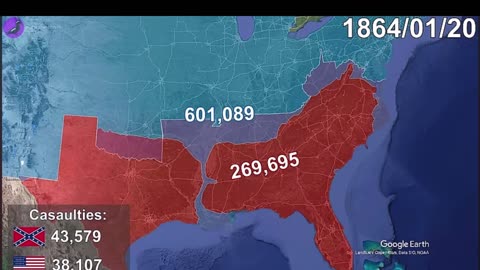 Civil War Casualties doing Civil War Timeline