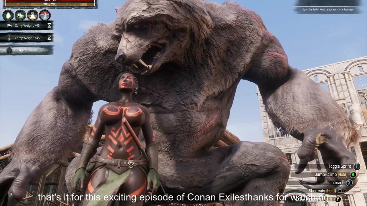 Conan Exiles, purge test, new build, busty, Boobs, breast expansion, huge tits