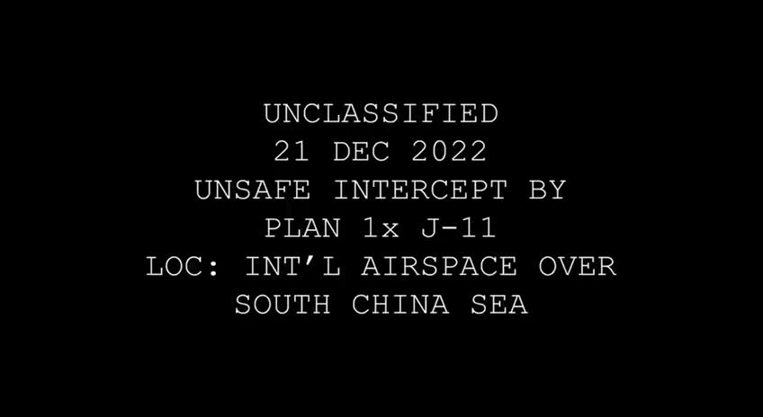 BREAKING VIDEO: US, Chinese jets in close encounter over South China Sea