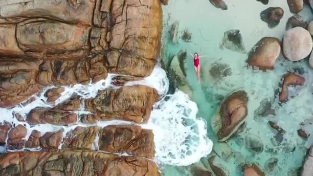 Do you dare to swim in such a place