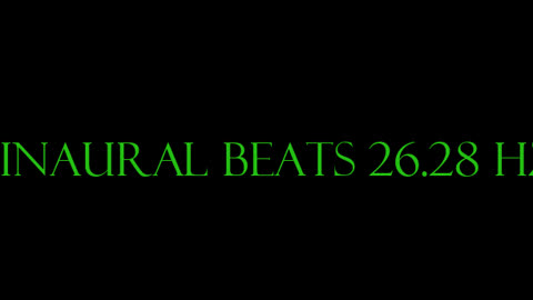 binaural_beats_26.28hz_AudioSphere MeditativeBinauralWaves YogaMusic