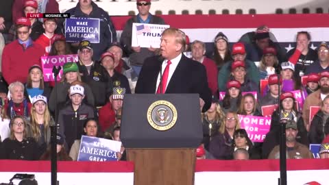 President Trump in Mosinee, WI