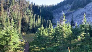 Oregon - Wall O’ Scree at Base of Northern Approach to Mount Hood