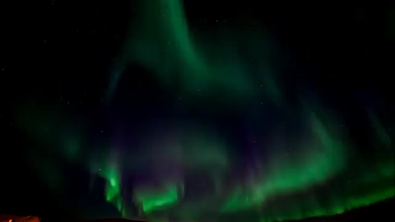 Polar Lights - Aurora Borealis - Free HD Stock Footage (No Copyright)