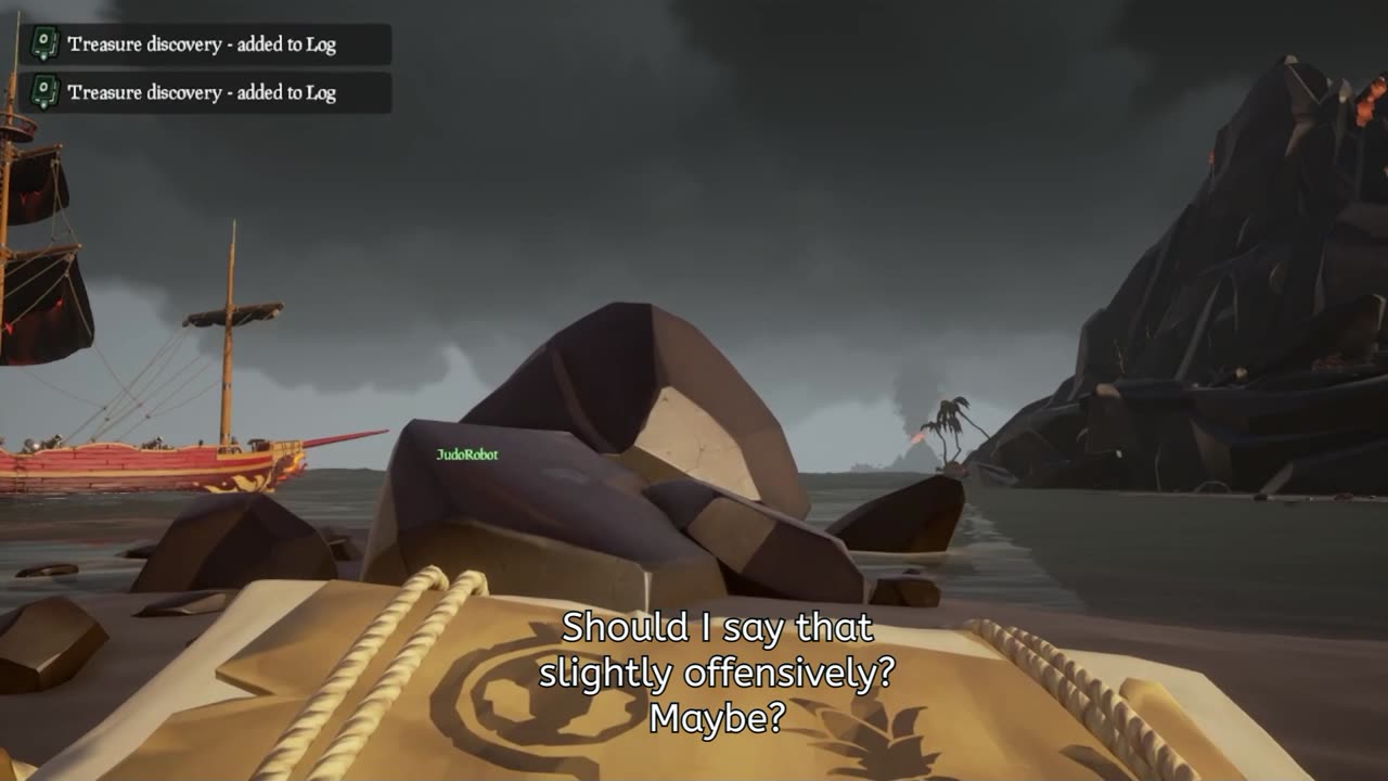 When someone gets offended (Sea of Thieves)