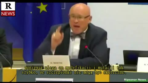 Przemówienie Dr David E. Martin w Parlamencie Europejskim [3.05.2023]