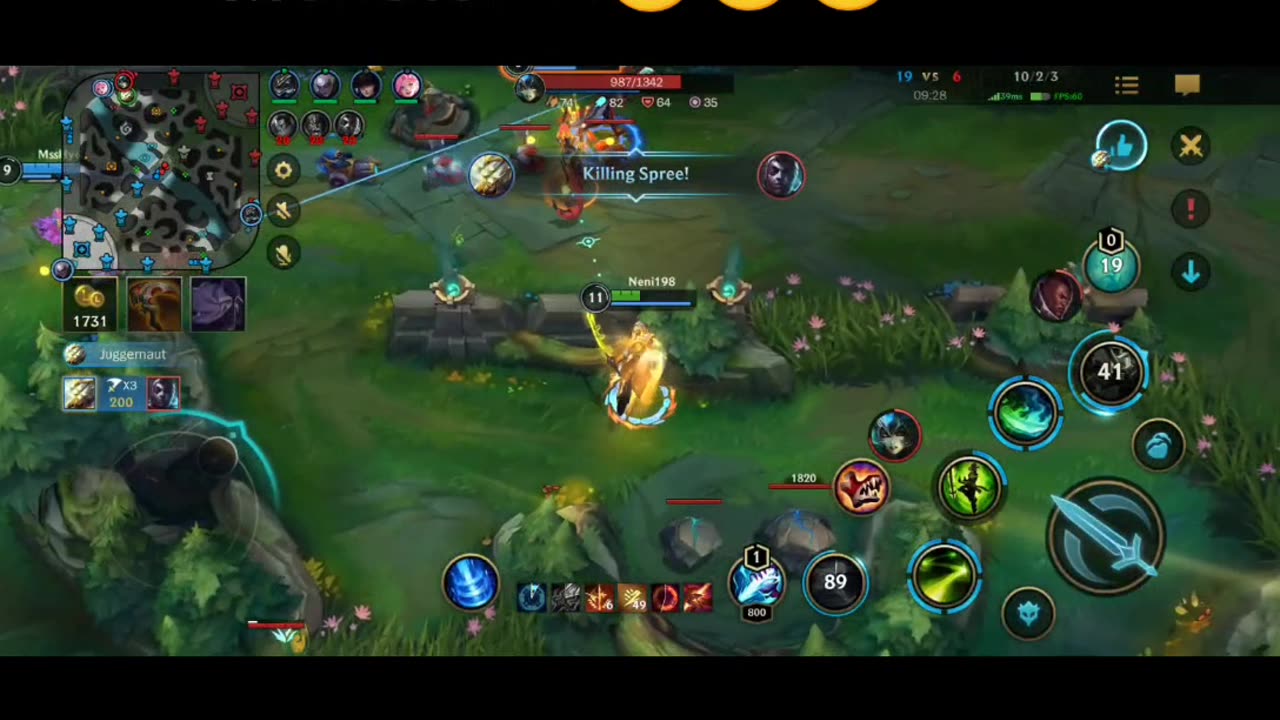 League of legends wild rift master yi penta