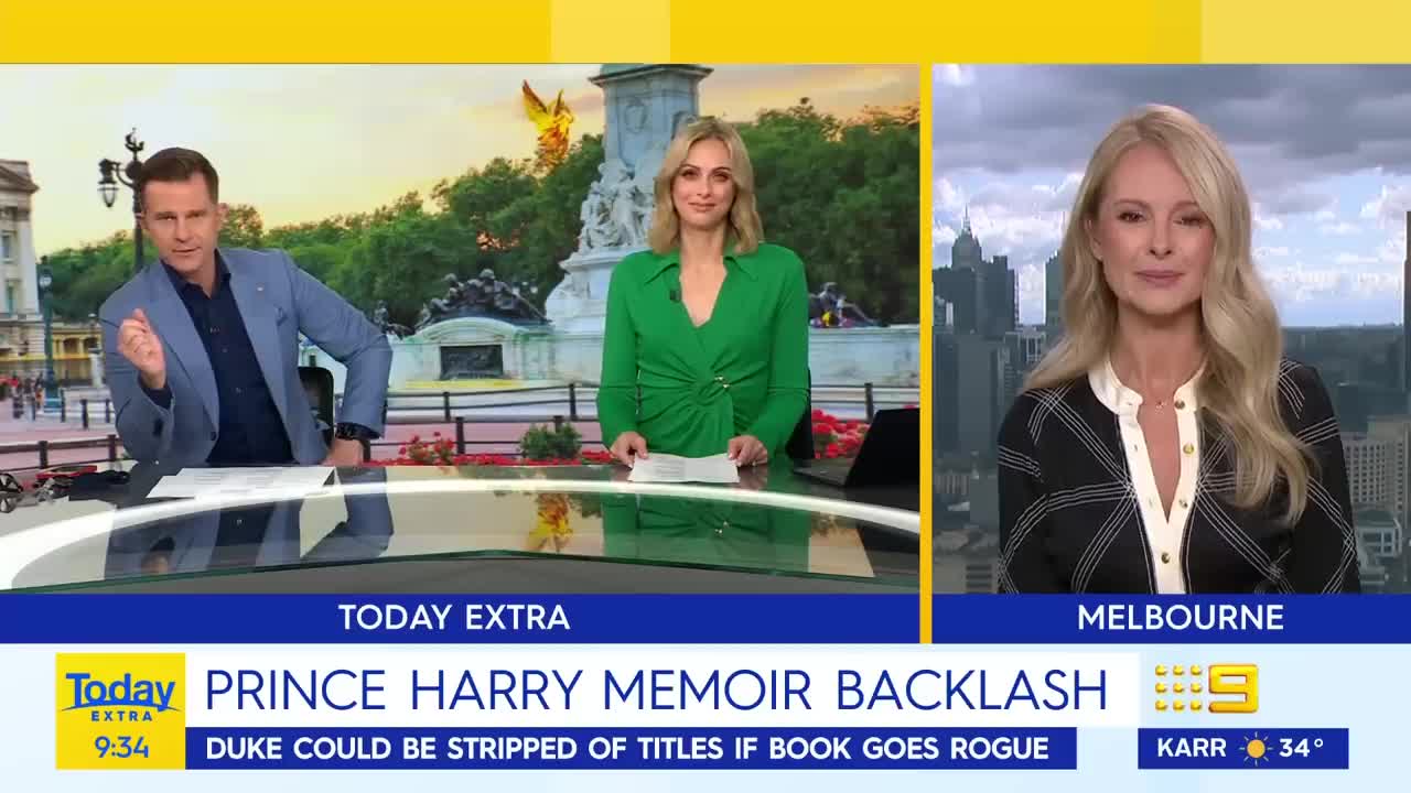 Could Harry and Meghan be stripped of titles after memoir release? | Today Show Australia |