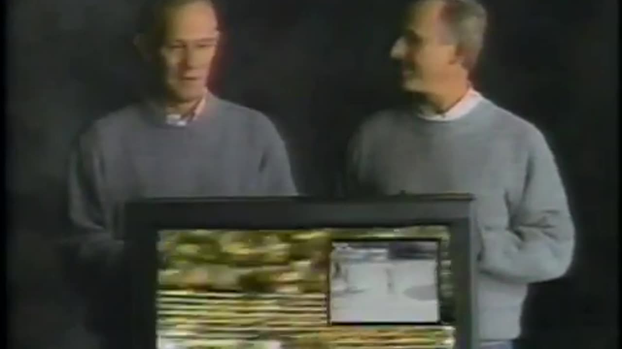 February 21, 1990 - The Smothers Brothers Enjoy Picture-in-Picture TV Set