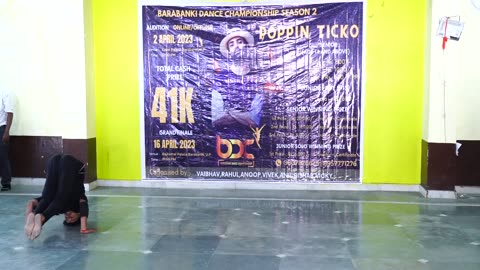 Audition Performance by BBoy Himanshu in Barabamki Dance Championship Season 2