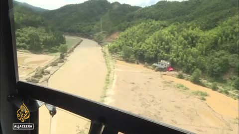 At least 22 dead as tail end of Typhoon Gaemi lashes China