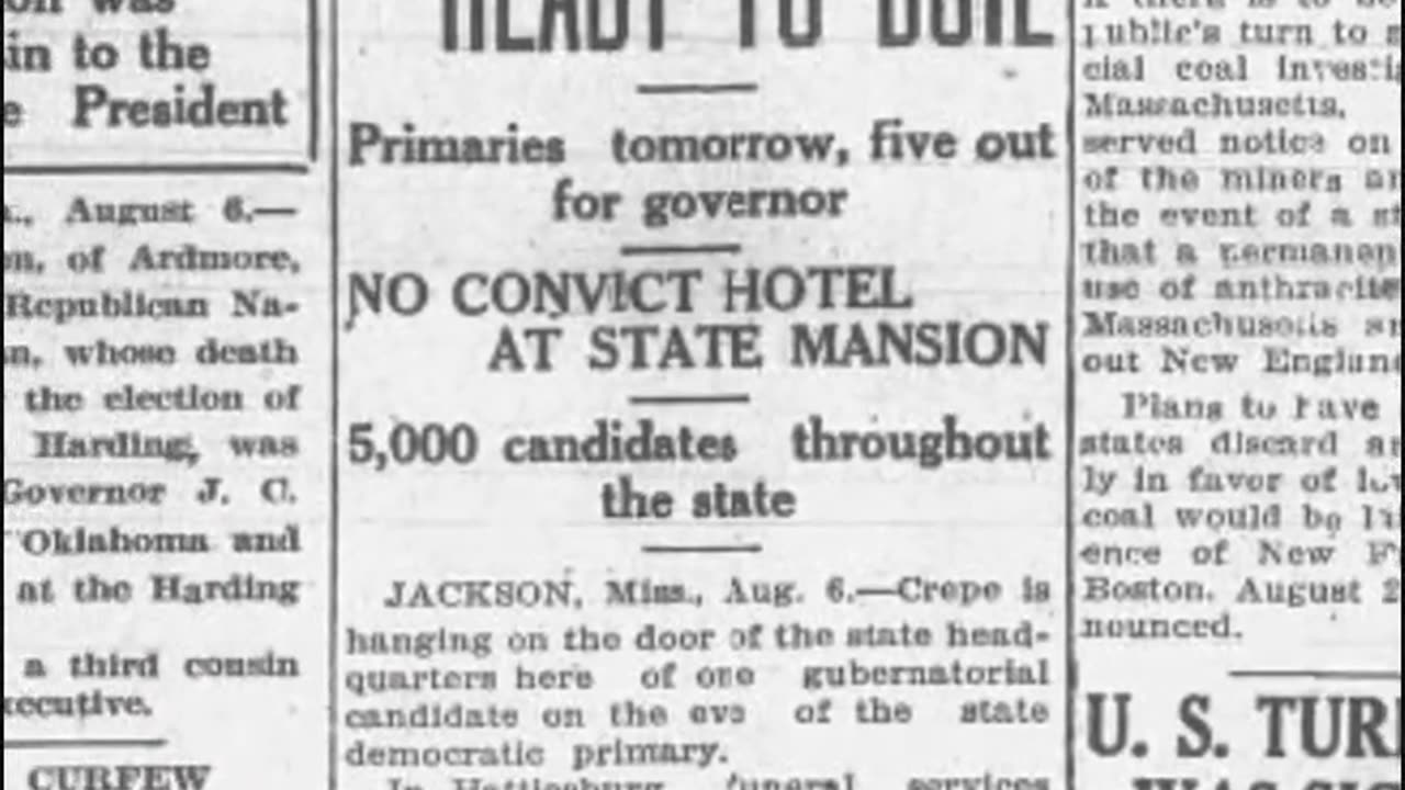 8/6/1923 Selma Times Journal - Tepper's Store Elevator Accident