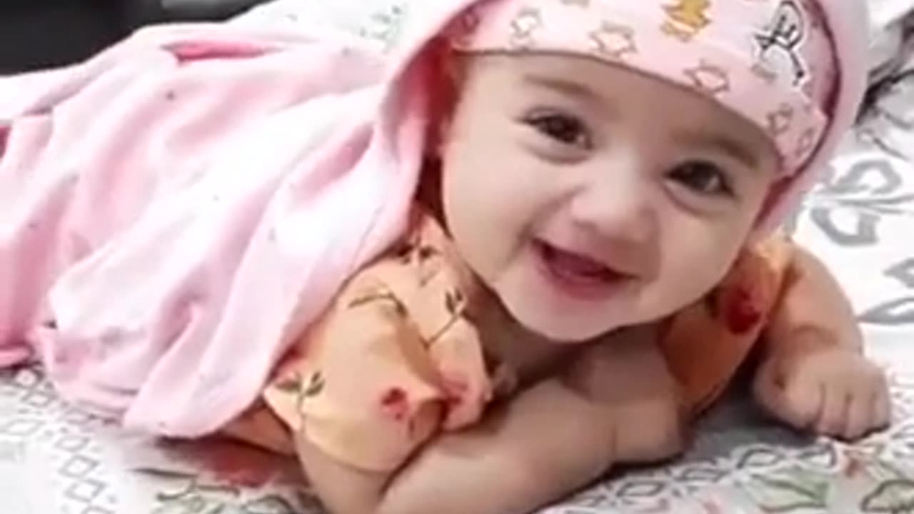 Cute Baby laughing