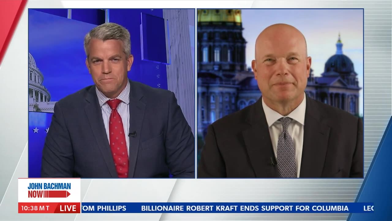 Matt Whitaker on John Bachman Now - Newsmax2 04.23.2024