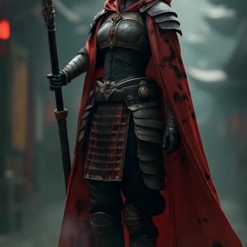 AI-generated samurai girl #ai