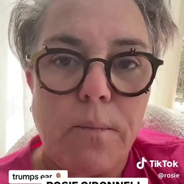 Rosie O'Donnell doesn't believe Trump was shot