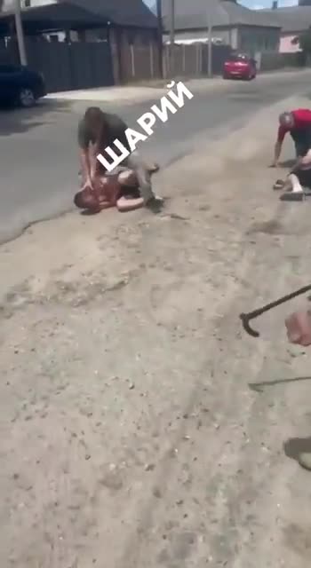 3/3 video The Ukrainian Zelensky regime abducts people in Merefa, Kharkov region