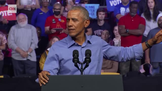 Watch Obama's closing message to voters in Philadelphia