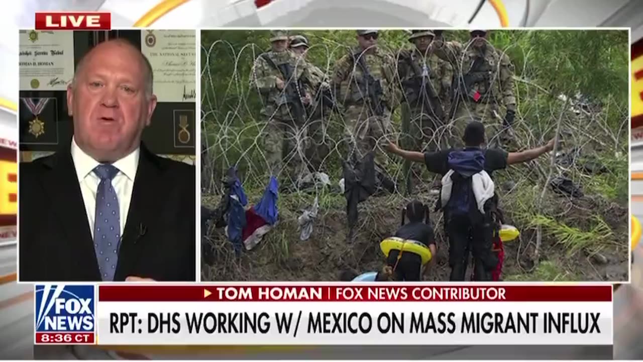 Tom Homan Demolishes Leftist Media Hypocrisy Over Trump's Border Policies Versus Biden's