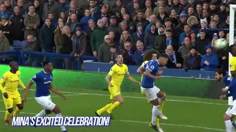 MINA'S HILARIOUS CELEBRATION, GOMES' NEAR WARDROBE MALFUNCTION! | ICYMI... EVERTON V CHELSEA