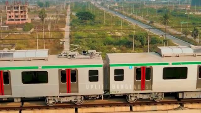 First Metro Rail In Bangladesh