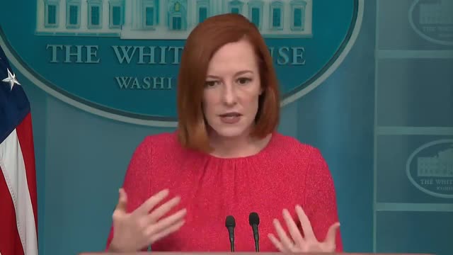 Jen Psaki Says Joe Biden Will Not Save Americans in Ukraine If They Are Stranded