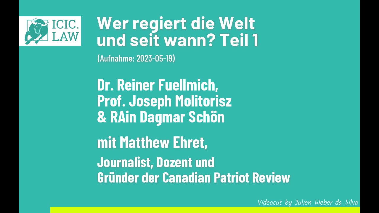 ICIC .... Wer regiert die Welt und seit wann Teil 1..deutsche Untertitel