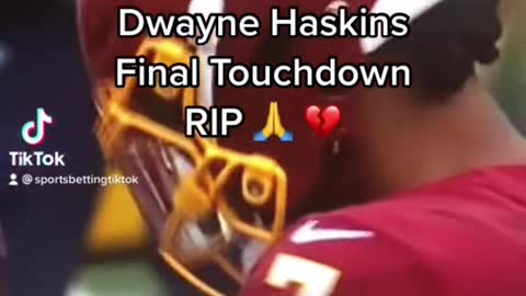 Dwayne Haskins final touchdown