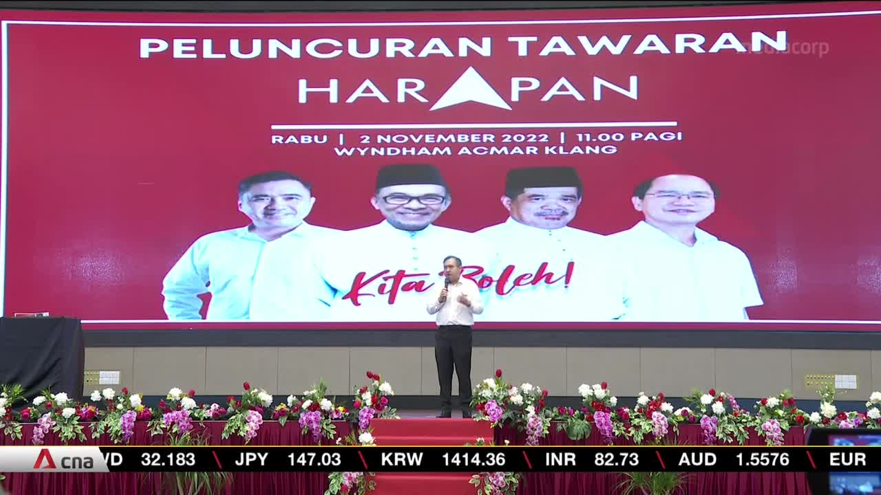 Malaysia general election: Pakatan Harapan unveils manifesto, cost of living high on the agenda