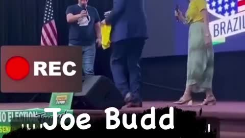 REPUBLICANO JOE BUDD HOMENAGEIA BOLSONARO