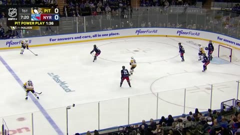 NHL Highlights | Penguins vs. Rangers | December 06, 2024