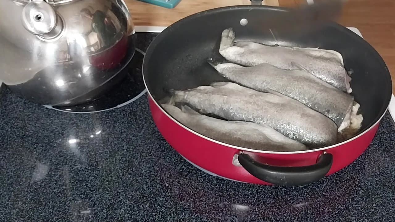 Viking Herb Stuffed Trout