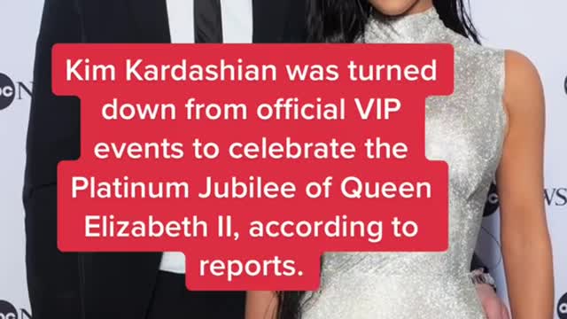 Kim is not keeping up with real royalty...