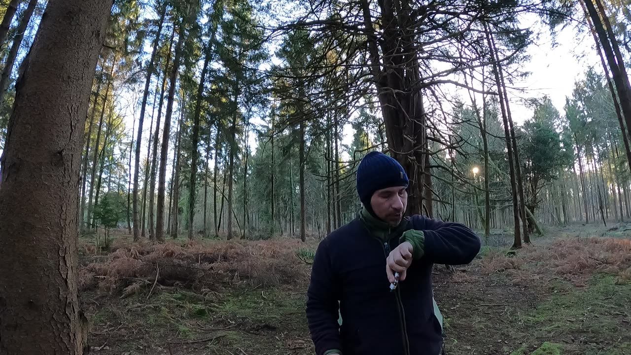 Morning vlog in the woods 20th Jan 2023