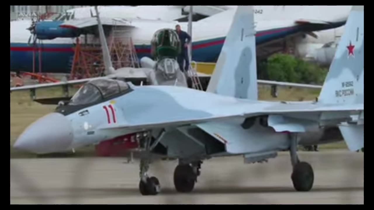 Fighter aircraft SUKHOI 35 - KILLER