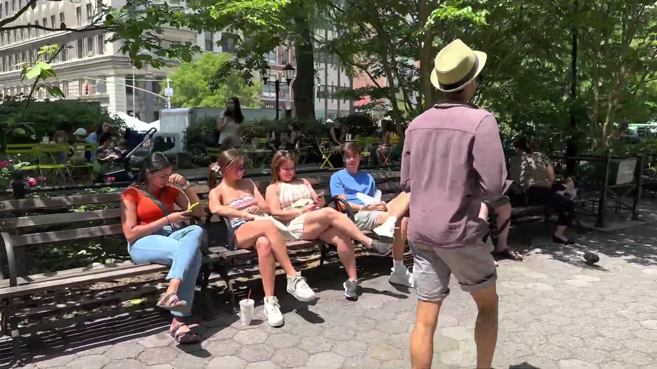 𝐖𝐀𝐋𝐊 ➜ 𝐌𝐀𝐍𝐇𝐀𝐓𝐓𝐀𝐍 in 𝐒𝐔𝐌𝐌𝐄𝐑 🇺🇸USA🇺🇸 4K video 𝐇𝐃𝐑 WALKING Travel