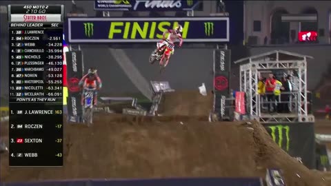 SUPERMOTOCROSS LOS ANGELES FINAL 450 MOTO 2