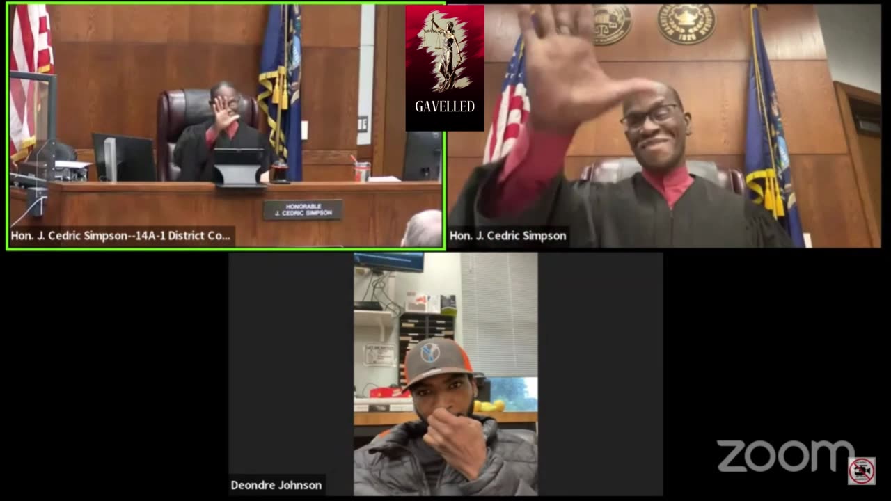 Dumb Defendant tries to Trick Judge Simpson!